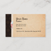 Smoothie Juices-visitekaartjes Visitekaartje (Achterkant)