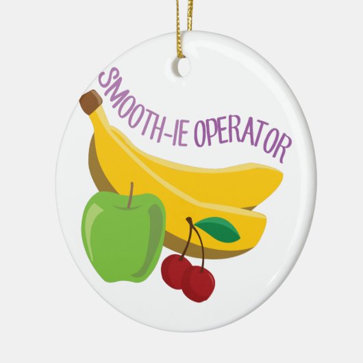 Smoothie-operator Keramisch Ornament (Links)