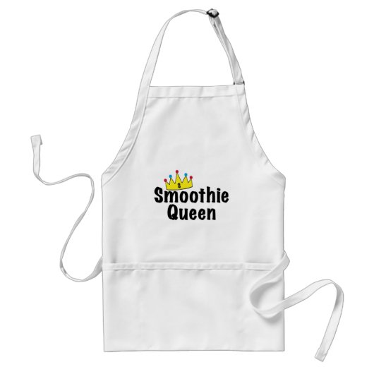 Smoothie Queen Standaard Schort (Voorkant)