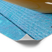 Smoothie sap drink mango oranje kiwi gift poster (Hoek)