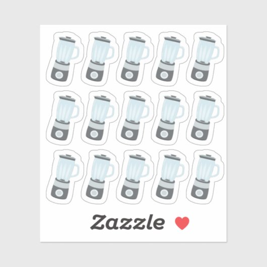 Smoothie Vruchtensap Gezonde Drink & Voedselplanne Sticker (Vel)