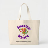 Smoothie Whirl'd Large Canvas tas (Voorkant)