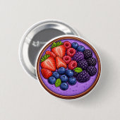 Smoothiekom Ronde Button 5,7 Cm (Voorkant /achterkant)