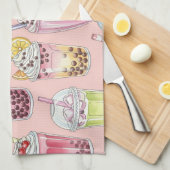 Smoothies en limonade van Natasha Us Theedoek (Quarter Fold)