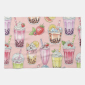 Smoothies en limonade van Natasha Us Theedoek (Horizontaal)