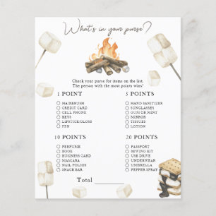 S'more baby shower - Wat zit er in je portemonnee