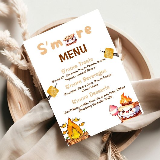 S'more Bar Menu Smore Bar S'mores Station Uit