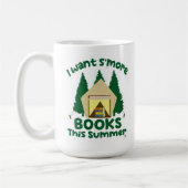Smore Books Summer Funny Reading Slogan Koffiemok (Links)