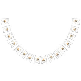 S'more Campfire 1e verjaardagsfeest Vlaggetjes