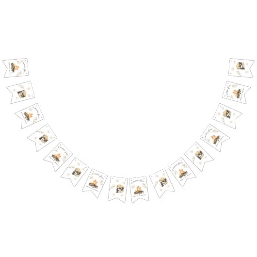 S'more Campfire 1e verjaardagsfeest Vlaggetjes (Alle)