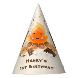 S'more Campfire Leuk Verjaardagsfeestje Pet Feesthoedjes