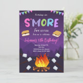 S'more Campfire S'more Leuke Vrienden Verjaardag U Kaart (Staand voorkant)