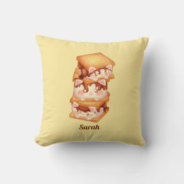 S'more Chocolate Cats Kussen