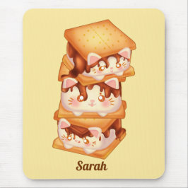 S'more Chocolate Cats Muismat