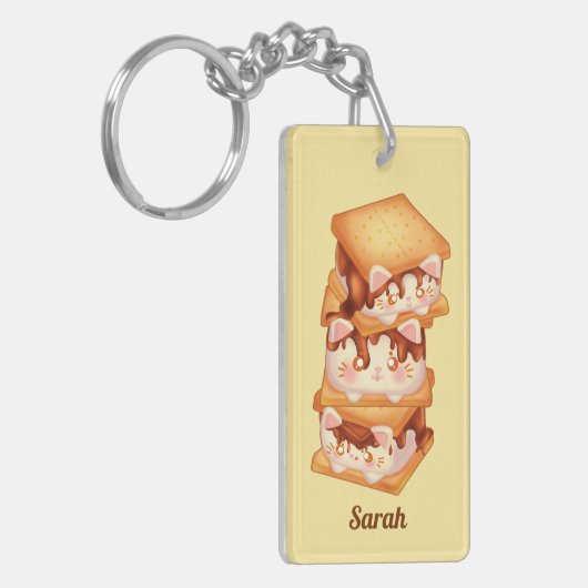 S'more Chocolate Cats Sleutelhanger (Voorkant Links)