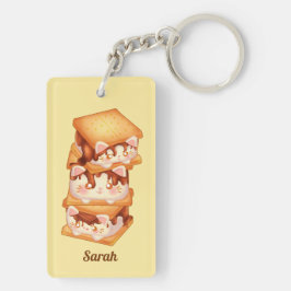 S'more Chocolate Cats Sleutelhanger