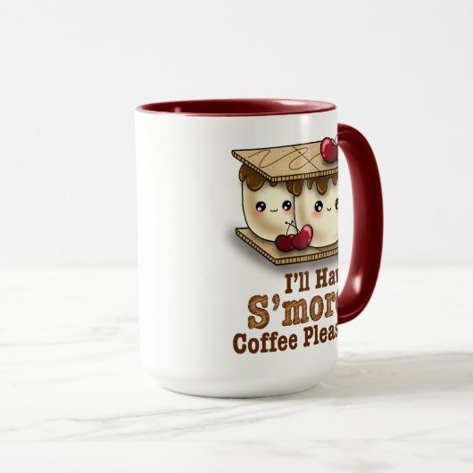 S'more Coffee Mok (Voorkant rechts)