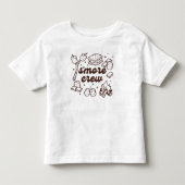 S'more Crew Camping Liefhebber Peuter Tshirt (Voorkant)
