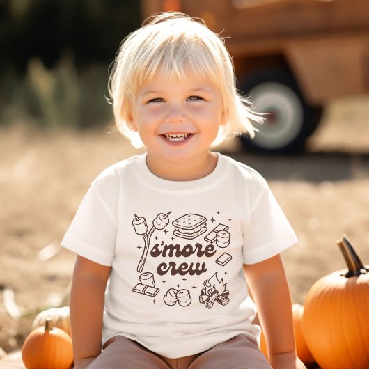 S'more Crew Camping Liefhebber Peuter Tshirt