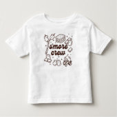S'more Crew Camping Lover Toddler Tshirt (Voorkant)