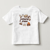 S'more Crew Camping Lover Toddler Tshirt (Voorkant)