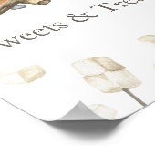 S'more fun Baby shower snoep en lekkernijen Poster (Hoek)