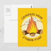 S'more Fun Briefkaart (Voorkant / Achterkant)