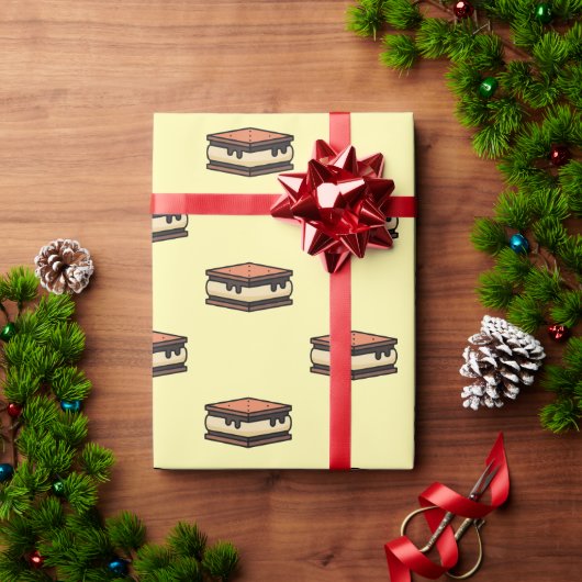 S'more Fun Cadeaupapier (Feestdagen Geschenken)