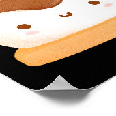 S'more Fun - Kampvuur Behandel Kunst Poster (Hoek)