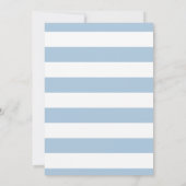 S'more Fun Kawaii Blue Boy 1e verjaardag Kaart (Achterkant)