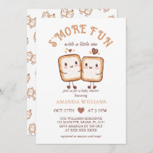 S'more Fun Kawaii Campfire Baby shower