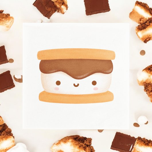 S'more Fun Verjaardag Party Papier servetten