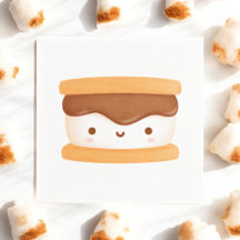 S'more Fun Verjaardag Party Papier servetten