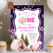 Smore Fun voor een 1e verjaardag Kaart