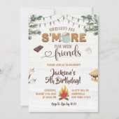 S'more Fun with Friends Camping Kinderen Verjaarda Kaart (Voorkant)