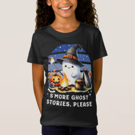 Smore Ghost Stories Please Funny Halloween Camping T-shirt