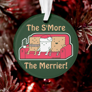 S'More Grappig Cartoon eten Kerst Ornament