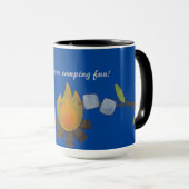 "S'more Kampeerpret" Koffie Mok (Voorkant rechts)