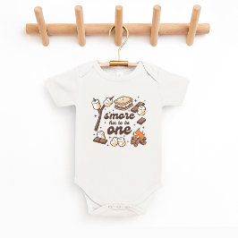 Smore leuk om één Baby Body Romper