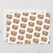 Smore Leuk Verjaardagsfeestje Kamperen Kinderen Bedankkaart (Achterkant)