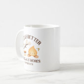 S'more Leuke Eerste Verjaardag Kinderkampvuur Koffiemok (Voorkant links)