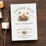 Smore Leuke Kampvuur Camping Kids Verjaardag Kaart<br><div class="desc">Smore Leuke Kampvuur Camping Kids Verjaardagsuitnodiging</div>