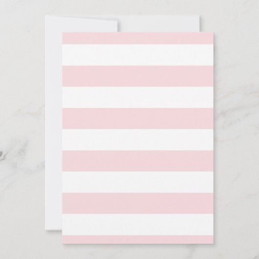 S'more Leuke Kawaii Roze Meisje 1e Verjaardag Kaart (Achterkant)