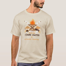 S'more Leuke Leuke Leuke Grappige Camping Kampvuur T-shirt