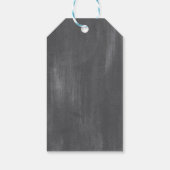 S'more Liefde Baby shower Favor Cadeaulabel (Achterkant)