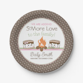 S'more Liefde baby shower gender onthullen bord