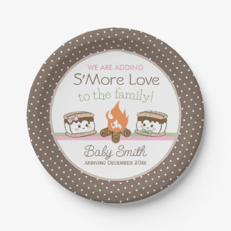 S'more Liefde baby shower gender onthullen bord