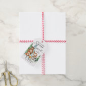S'more Liefde Bos Thema Cadeaulabel (Met Touw)