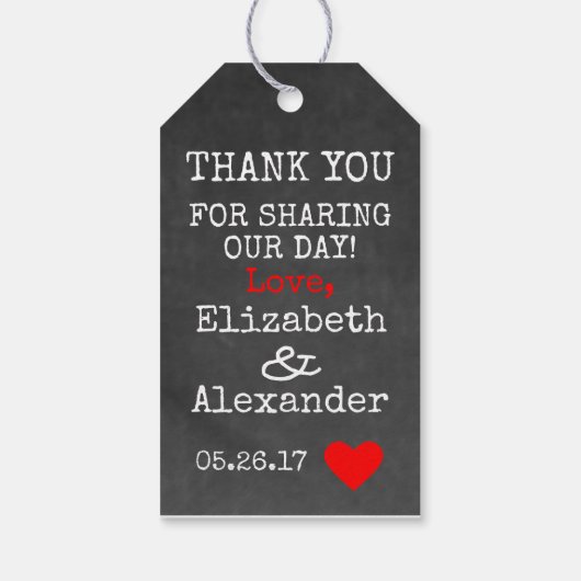 S'more Liefde Chalkboard Kijk Gast Favor Cadeaulabel (Achterkant)