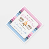 S'more Liefde geslacht onthullen Servet (Hoek)